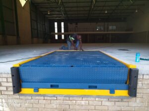 a loading bay